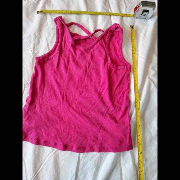 Pink Velvet Girls Mermaid Tank Clothes Line Fish Tail Wardrobe Size 10 - Picture 4 of 4